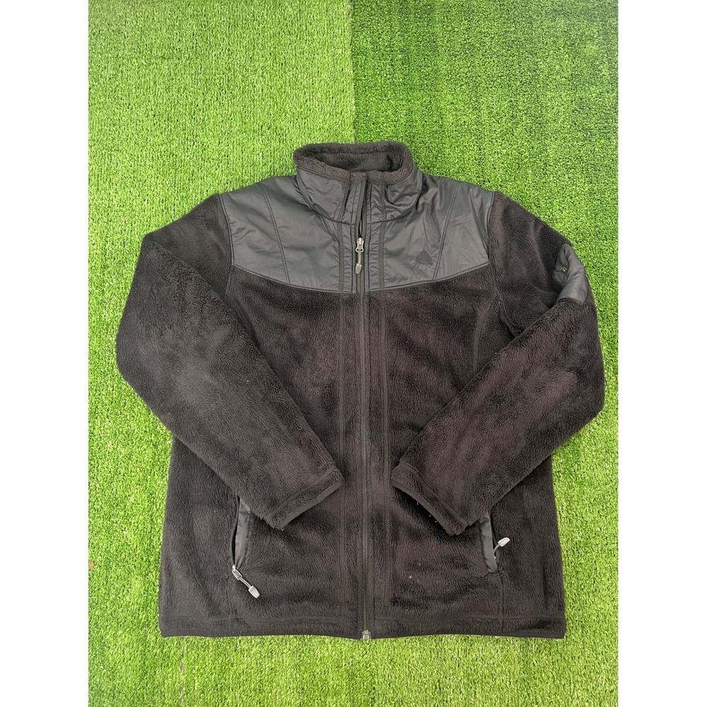Nike ACG Womens Sherpa Fleece Full Zip Jacket Black Large